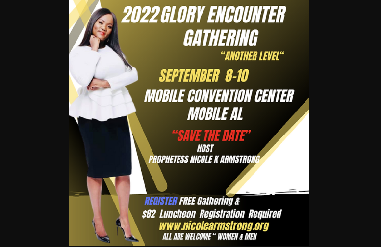 More Info for 2022 Glory Encounter Global Gathering